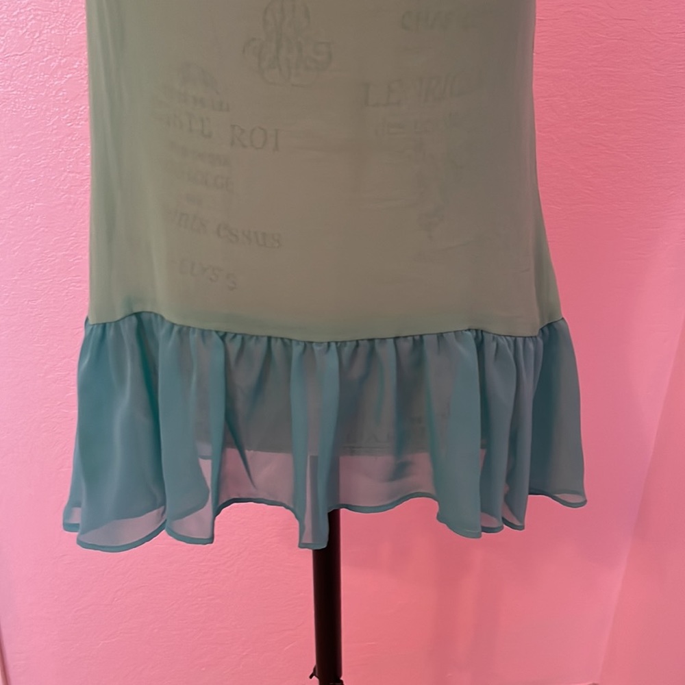 Sheer Ruffle Tank - Picture 2 of 5